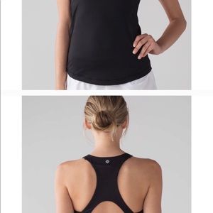 Lululemon Black workout top